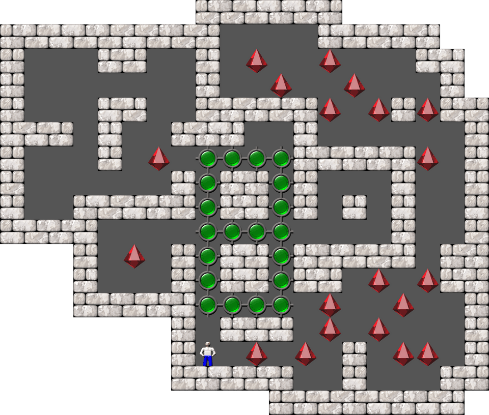 Sokoban Sonic 2 level 2